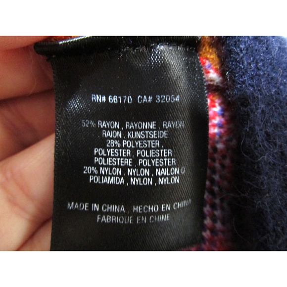 Anthropologie Moth Williston Plaid Belted Open Front Cardigan Sweater Women XS - Picture 11 of 11